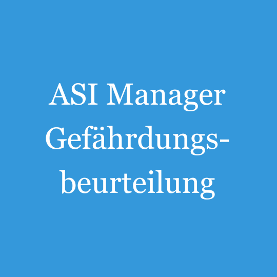 Gefährdungsbeurteilung