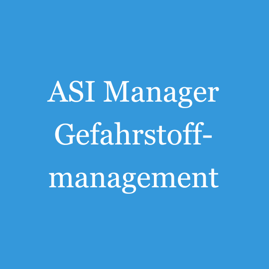 Gefahrstoffmanagement